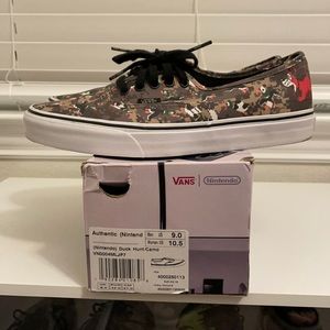 Vans authentic Nintendo Duck Hunt / Camo